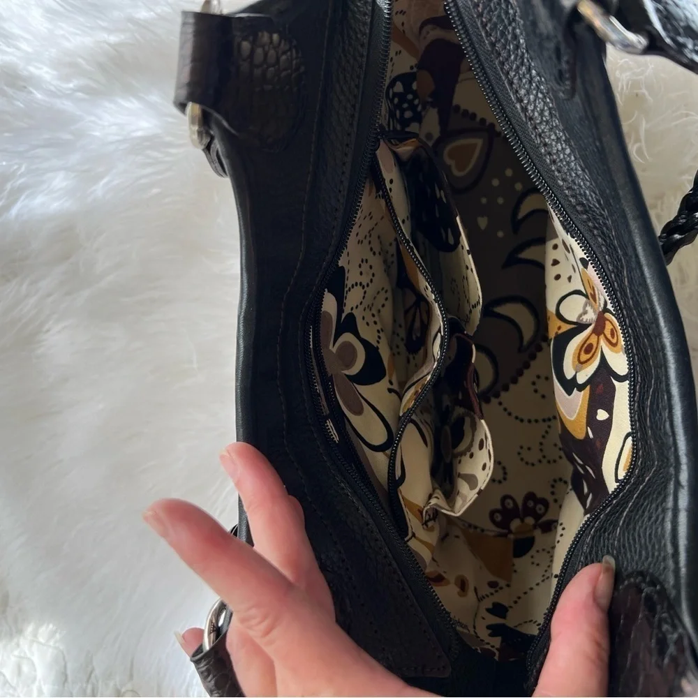 Brighton Woven Shoulder Bag Purse